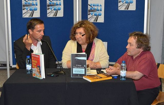 2006 – 2013 / 2006 – 2013 / Áreas de atividade – Cultura – Animação Cultural – Actividades – Feira do Livro – Feira do Livro 2013 / Recital de poesia: Alberto Serra e Aurelino Costa 1