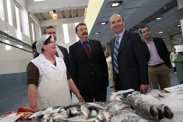 Mercado Municipal renovado recebeu visita de executivo camarário