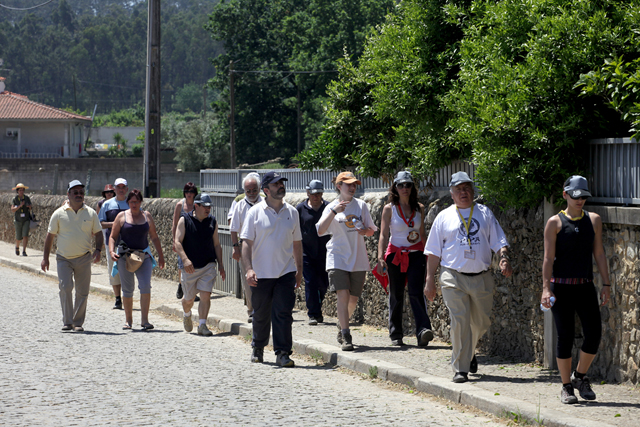 São Pedro de Rates acolhe peregrinos do Caminho Português de Santiago