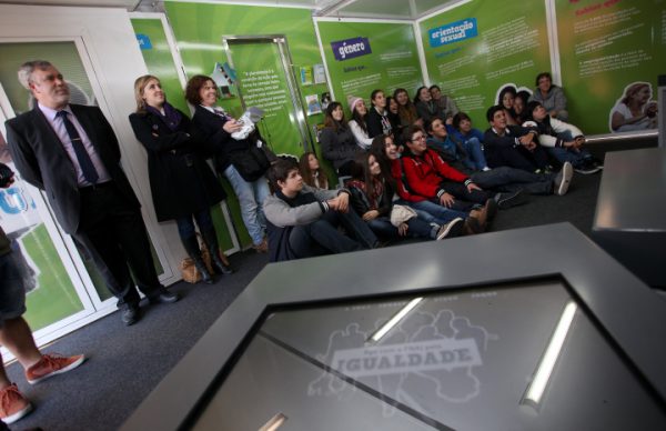 Carrinha da Igualdade esteve na Póvoa de Varzim