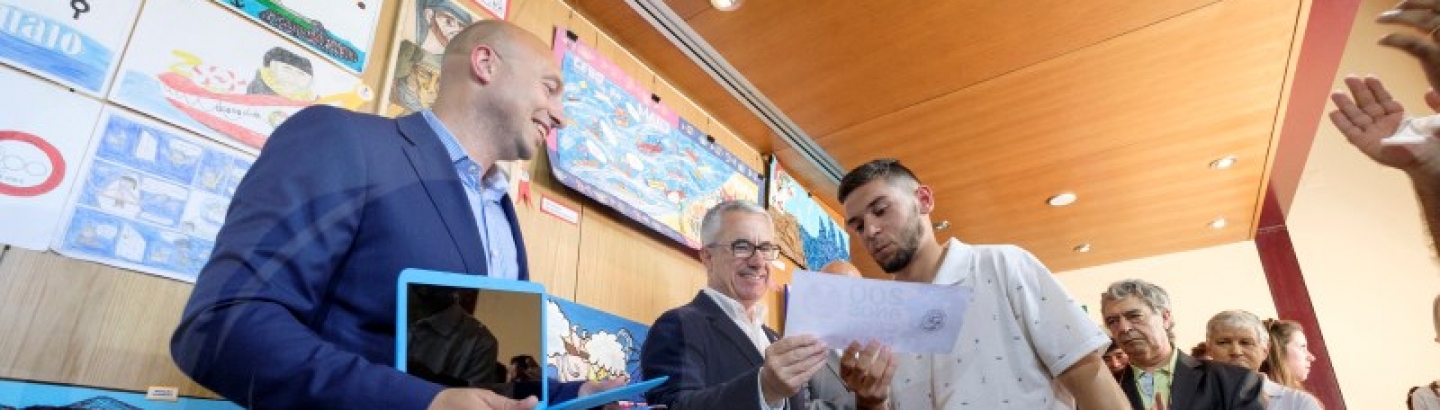 Herói poveiro evocado em trabalhos escolares