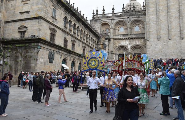 Rusga promove S. Pedro em La Guardia e Santiago de Compostela