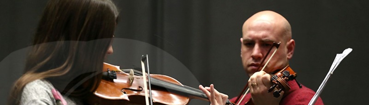 Masterclasse de Violino e Viola d'Arco: especialistas contam com classe cheia