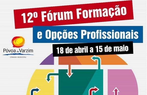 12º Fórum Formação e Opções Profissionais de 18 de abril a 15 de maio