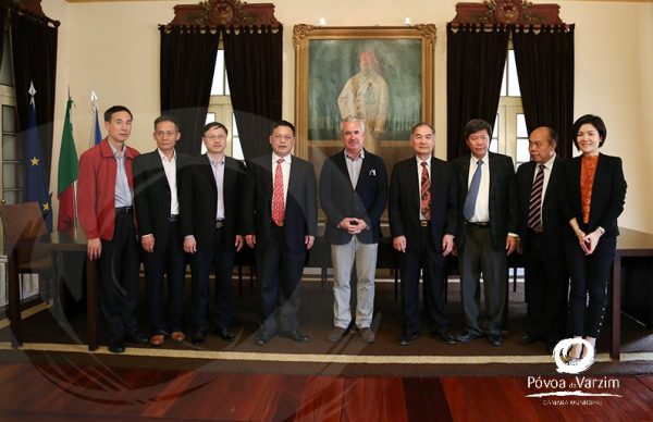 Delegação chinesa na Póvoa de Varzim