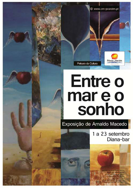 “Entre o mar e o sonho”: exposição de pintura no Diana Bar