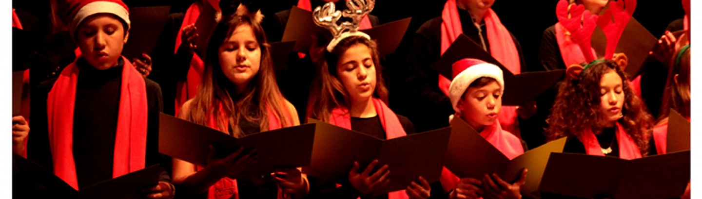 As Escolas cantam o Natal com a Biblioteca