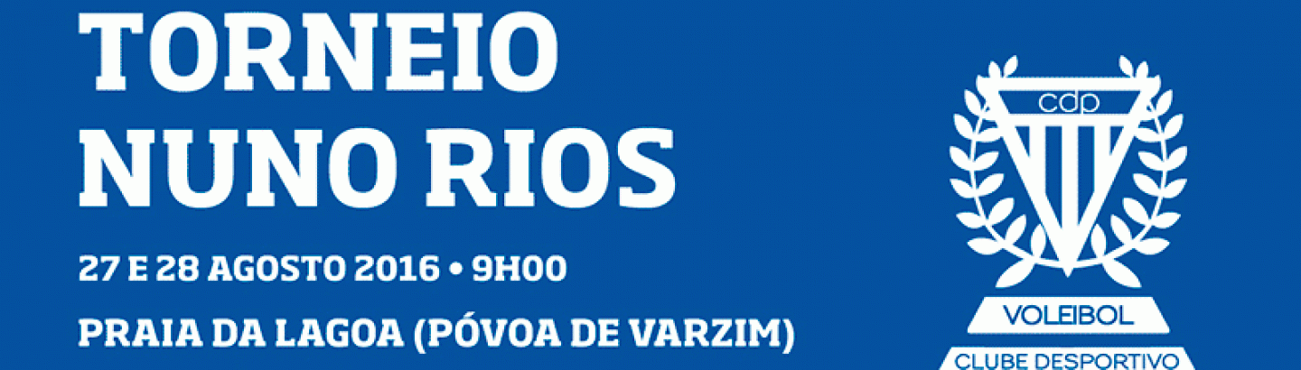 Inscrições para Torneio Nuno Rios de voleibol abertas até amanhã