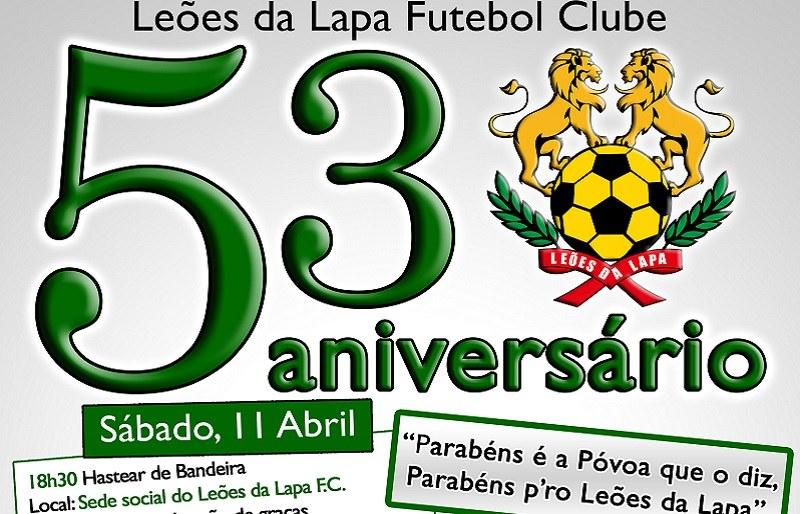 53º aniversário do Leões da Lapa FC ao jantar