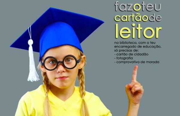 A Biblioteca desafia os mais novos: "Faz o teu cartão de leitor"
