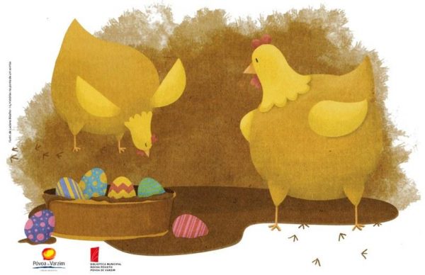 A Páscoa na Biblioteca