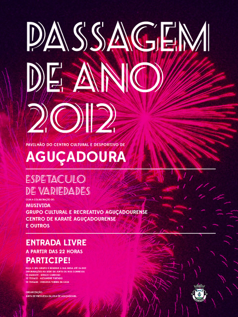 Passagem de ano, em Aguçadoura