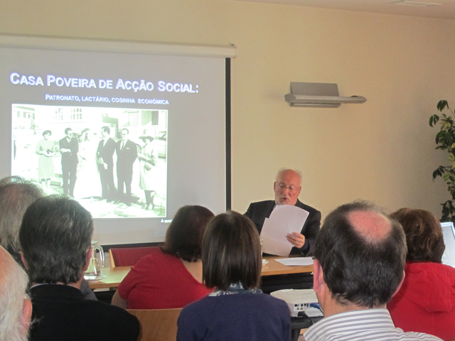 A “Casa Poveira de Acção Social” foi recordada por Alberto Eiras