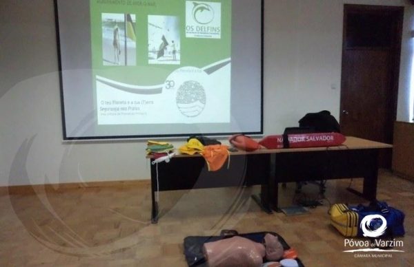 Alunos sensibilizados para a Segurança nas Praias