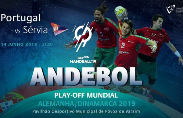Apoie a Seleção de Andebol: hoje, 21h00, Pavilhão
