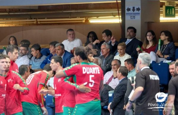 Andebol: Portugal perde apesar do apoio poveiro