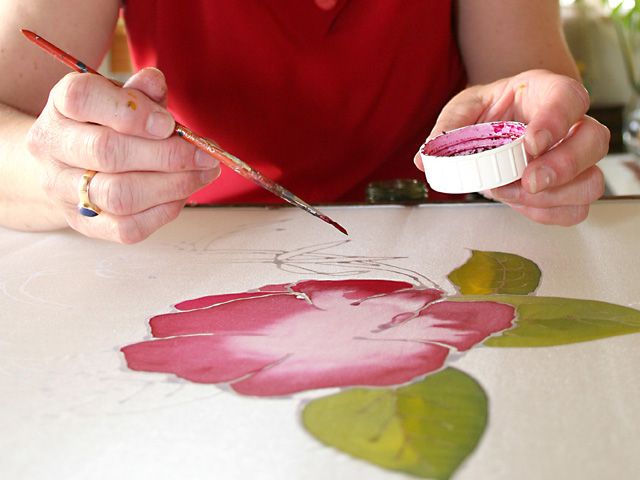 Começou o Curso de Artes Decorativas