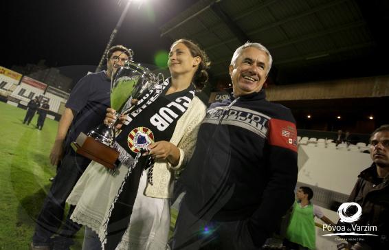 Artur Antunes homenageado pelo Varzim