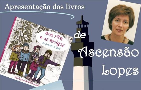 Ascensão Lopes apresenta livros infantis