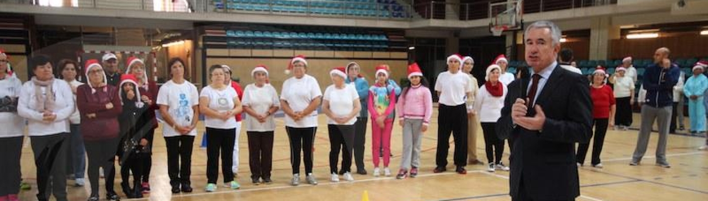 Atletas do Desporto Sénior divertem-se na Festa de Natal