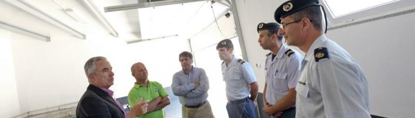 Aumento das instalações da Unidade de Controlo Costeiro
