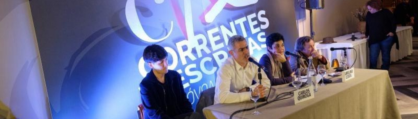 Aurelino Costa e Carlos Quiroga são os primeiros a lançar livros no 19º Correntes d’Escritas
