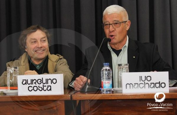 Aurelino Costa e Ivo Machado saúdam mais um Correntes d'Escritas em encontro com jovens de Santa Maria da Feira