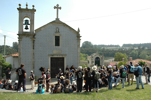 Caminhos de Santiago revisitados. Mais de uma centena de pessoas quis ser peregrino por um dia