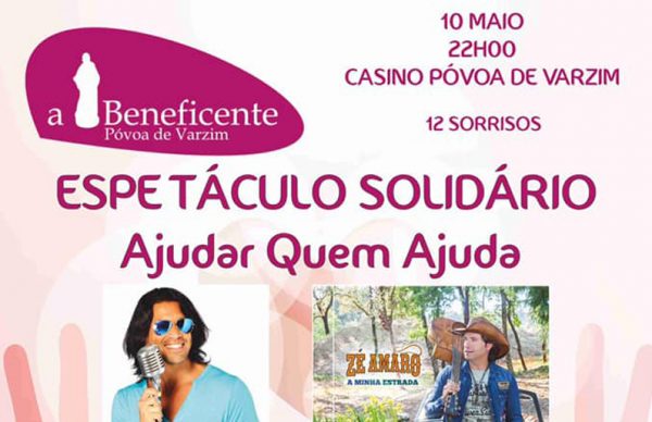 Seja solidário. Adquira o seu bilhete para o espetáculo d'A Beneficente