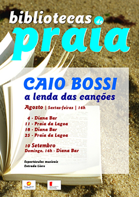 Notas musicais à beira-mar