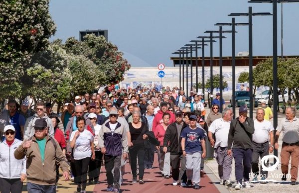 Caminhada Sénior juntou aproximadamente 300 pessoas