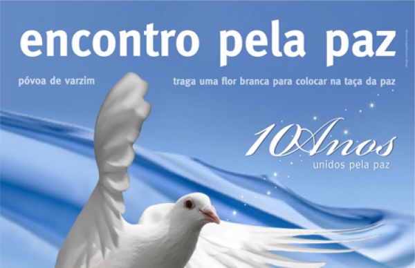 Encontro pela Paz comemora 10 anos com um programa a apresentar dia 27, às 11h00, no Salão Nobre da Câmara Municipal