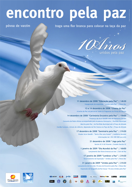 Encontro pela Paz 2008-2009_cartaz
