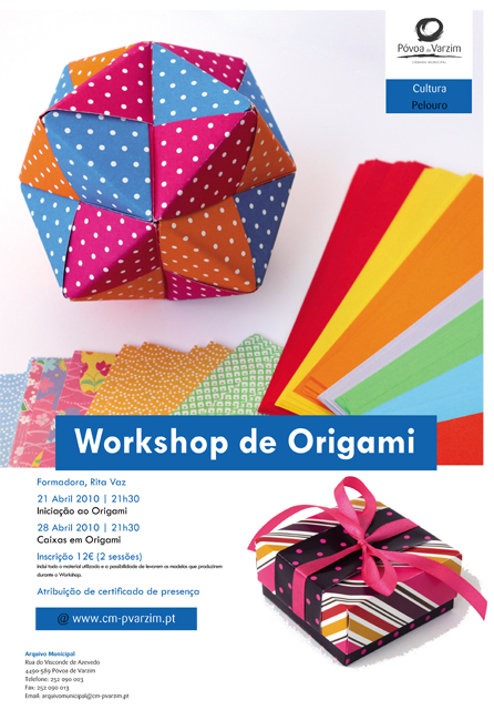 2º Workshop de Origami repete sucesso