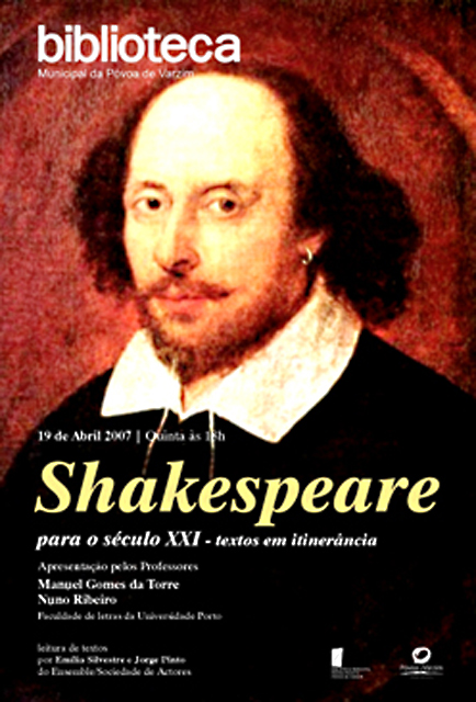 "Shakespeare para o século XXI" na galeria da Biblioteca Municipal