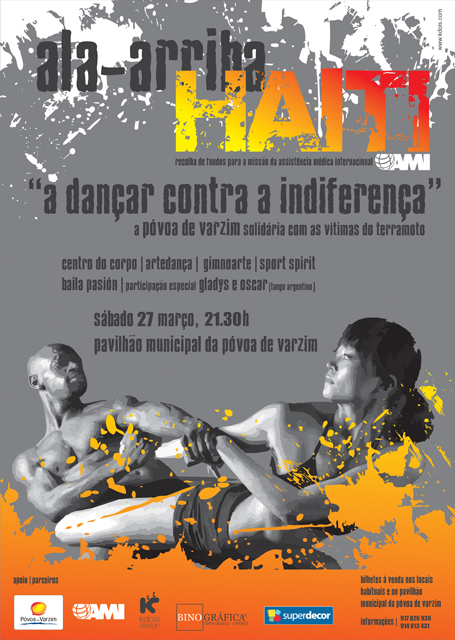 "Ala Arriba, Haiti" – Póvoa de Varzim dança contra a indiferença