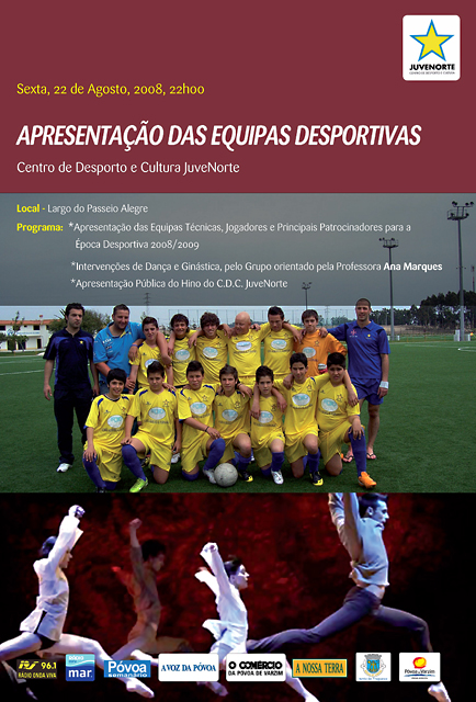 Apresentação da equipa do CDC JuveNorte