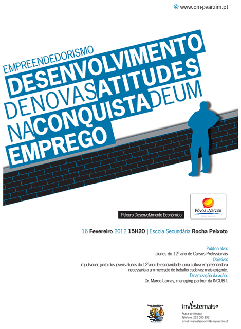 Workshop “Empreendedorismo: Desenvolvimento de Novas Atitudes na Conquista de um Emprego”