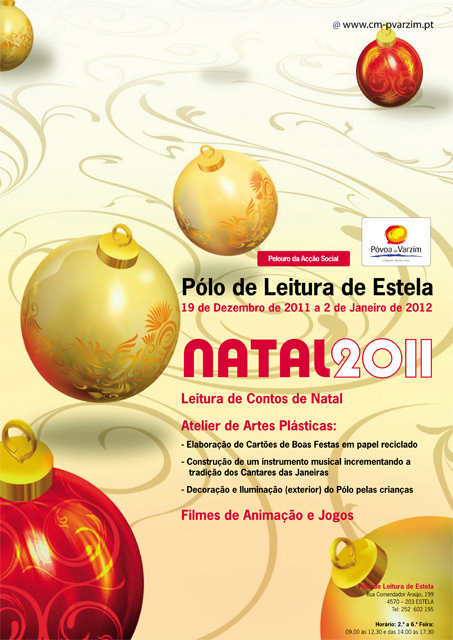 Natal no Pólo de Leitura da Estela