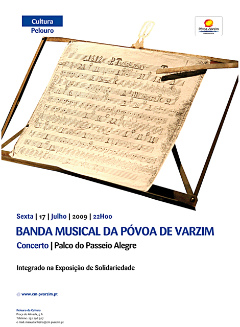 Banda Musical actua na Exposição de Solidariedade