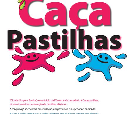 Caça-pastilhas – mais uma aposta do município pelo bom ambiente