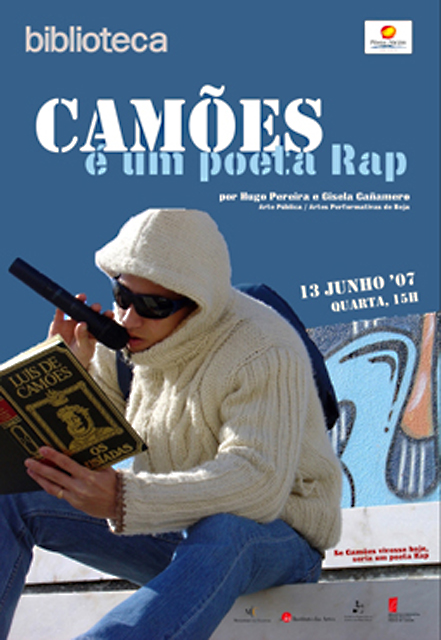 Camões em versão rap na Biblioteca Municipal