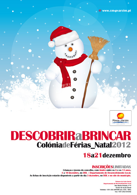 “Feliz Natal Póvoa de Varzim” – programação de 3 a 7 de dezembro