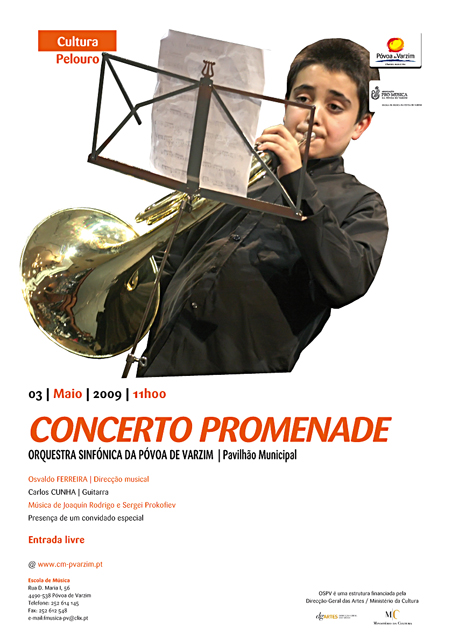 Concerto Promenade no próximo domingo