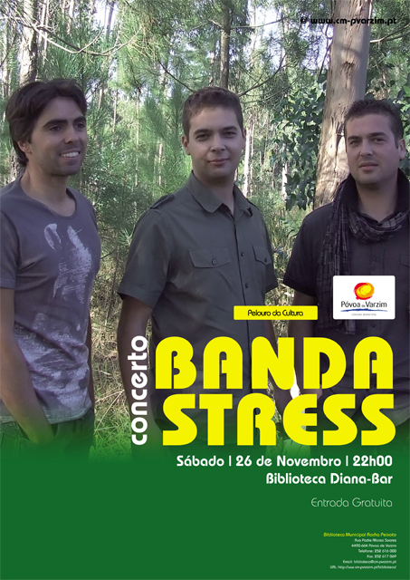 Concerto musical pela Banda Stress no Diana Bar