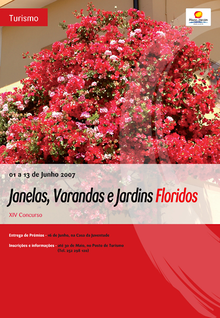 Última semana de inscrições para o concurso Janela, Varandas e Jardins Floridos