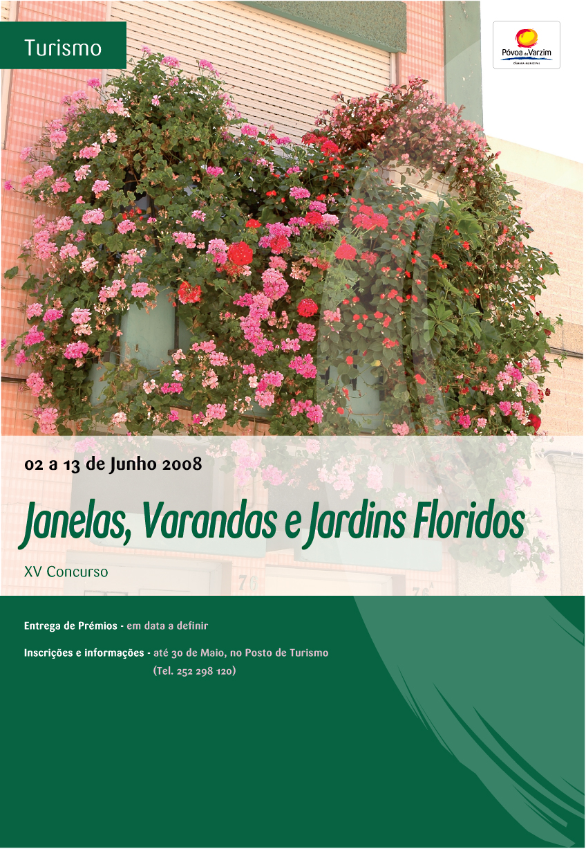 Concurso Janelas, Varandas e Jardins Floridos – inscrições a partir de 2 de Maio