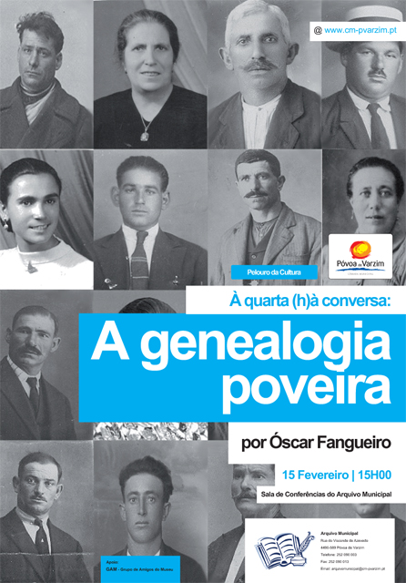 Óscar Fangueiro “à conversa” sobre “Genealogia Poveira”