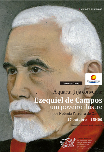 "À quarta (h)à conversa" sobre Ezequiel de Campos
