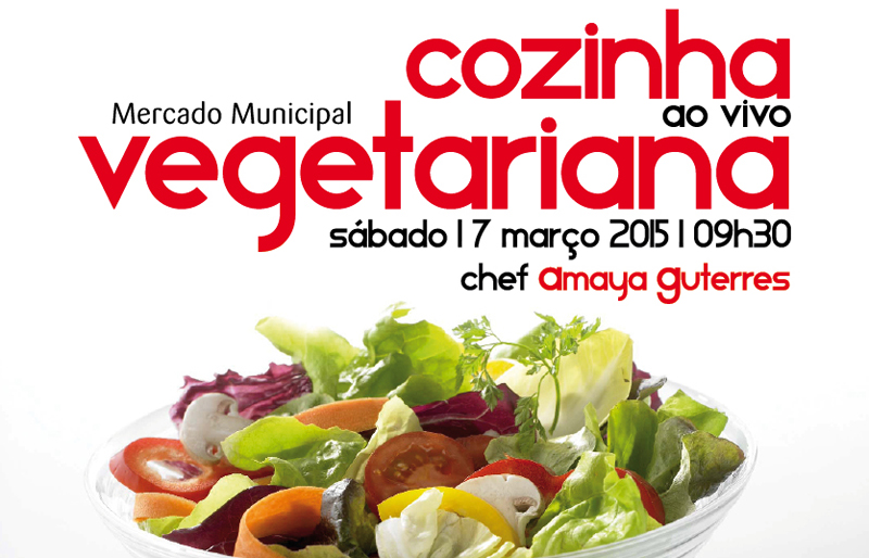 Mercado promove Cozinha ao Vivo vegetariana